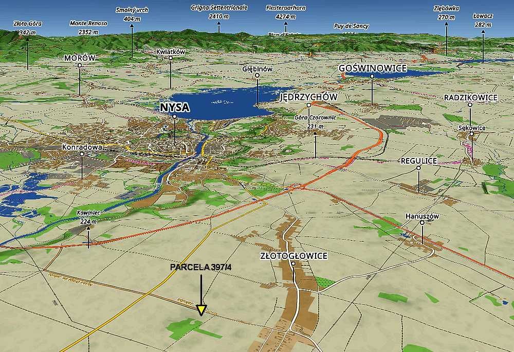 Działka budowlana Złotogłowice. Zdjęcie 3