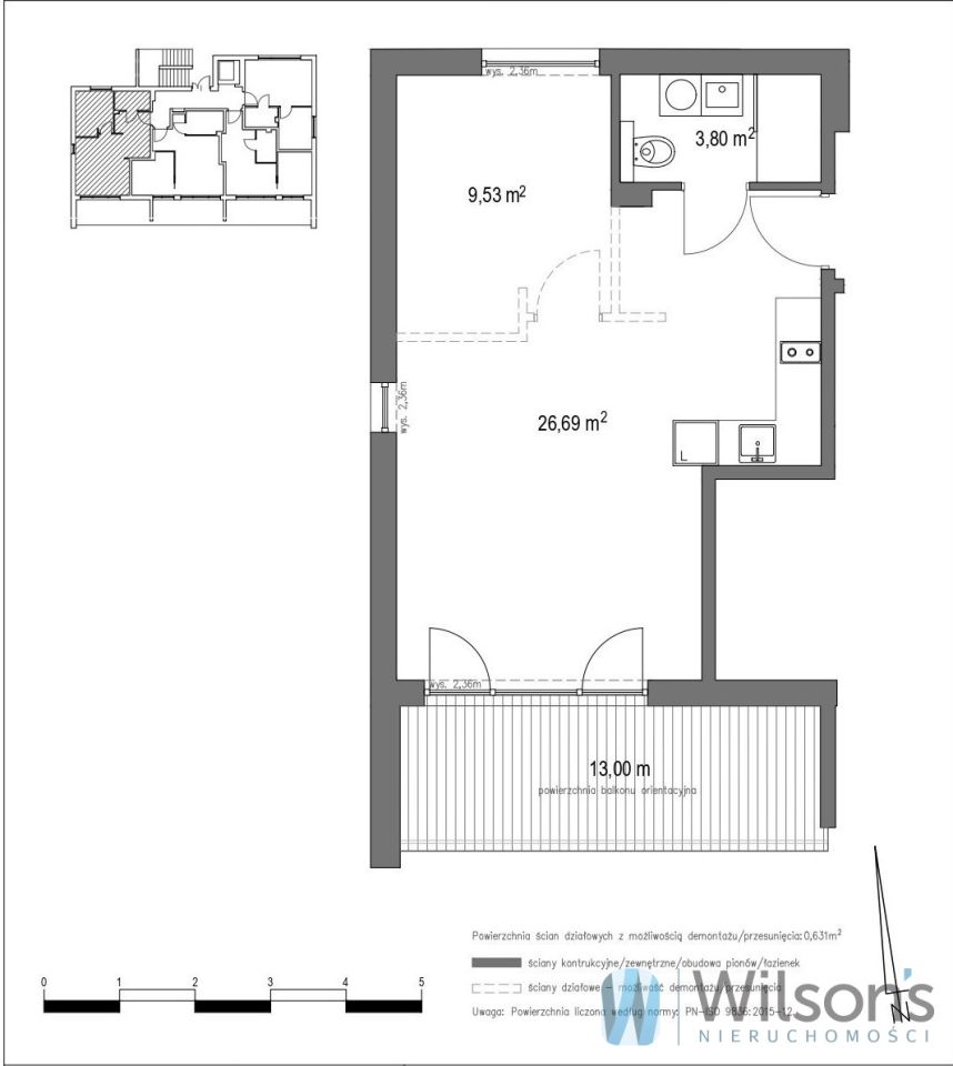 Mieszkanie 2-pokojowe Krynica Morska, ul. Teleexpressu. Zdjęcie 7