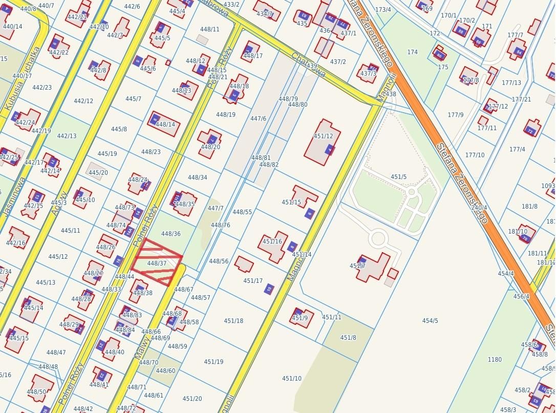 Działka budowlana Słupno, ul. Polnej Róży. Zdjęcie 3