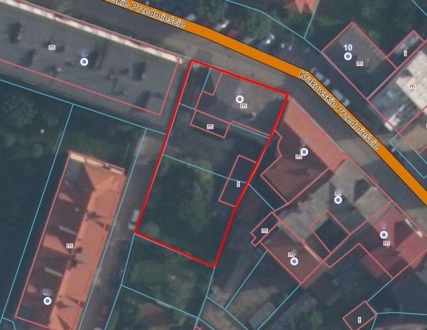 Działka budowlana Olkusz Centrum, ul. Krakowskie Przedmieście. Zdjęcie 1