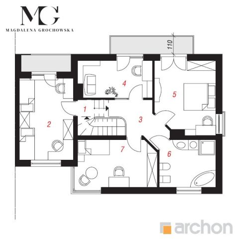 dom wolnostojący, 5 pokoi Bydgoszcz Miedzyń, ul. Leszczyna. Zdjęcie 7