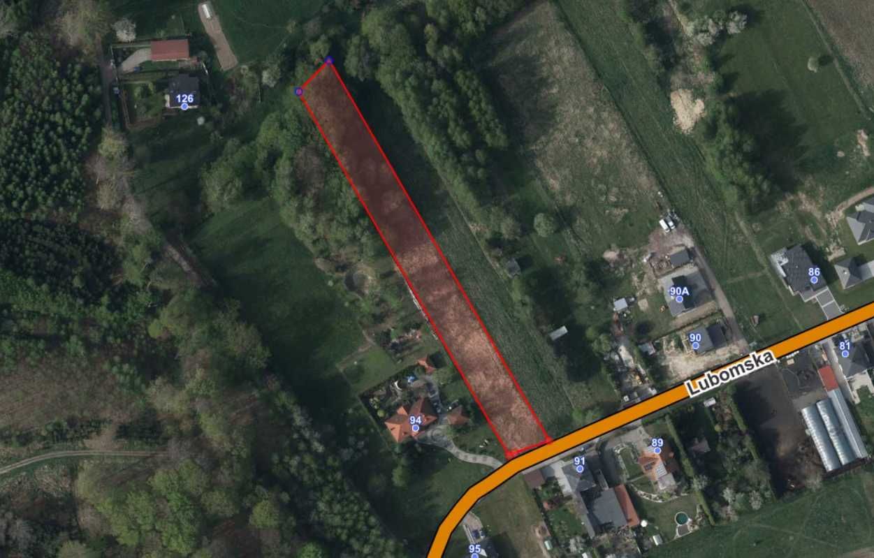 Działka rolno-budowlana Pszów Krzyżkowice, ul. Lubomska. Zdjęcie 6