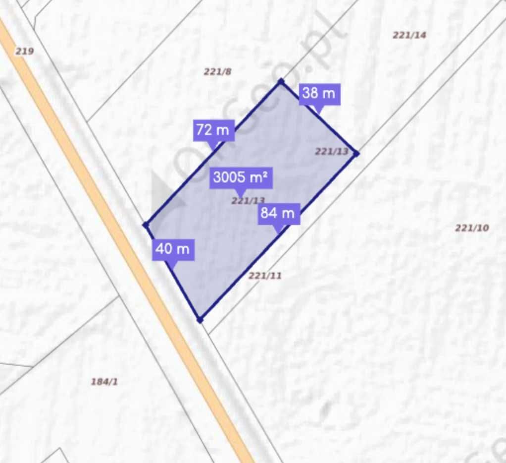 Działka rolno-budowlana Zagruszany. Zdjęcie 2
