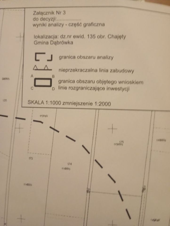 Działka rolno-budowlana Chajęty. Zdjęcie 3