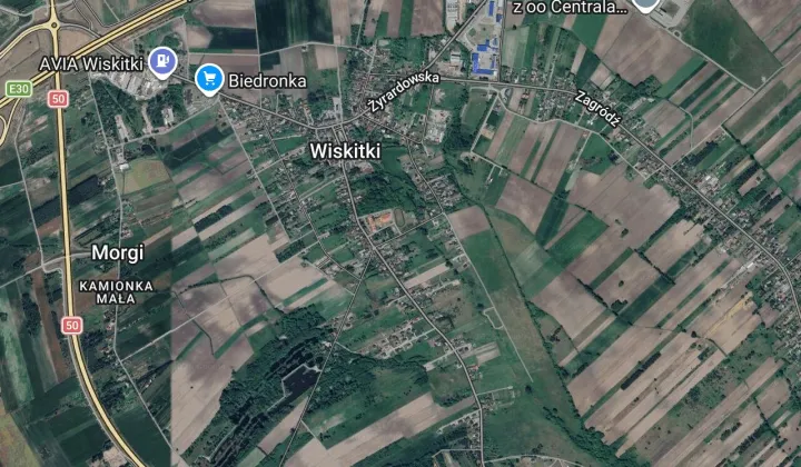 Działka budowlana Wiskitki, ul. Edwarda Józefa Sokołowskiego