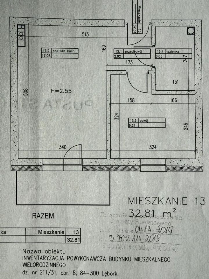 Mieszkanie 2-pokojowe Lębork. Zdjęcie 8