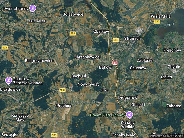 Działka inna Bąków Rychułd, ul. Główna. Zdjęcie 1