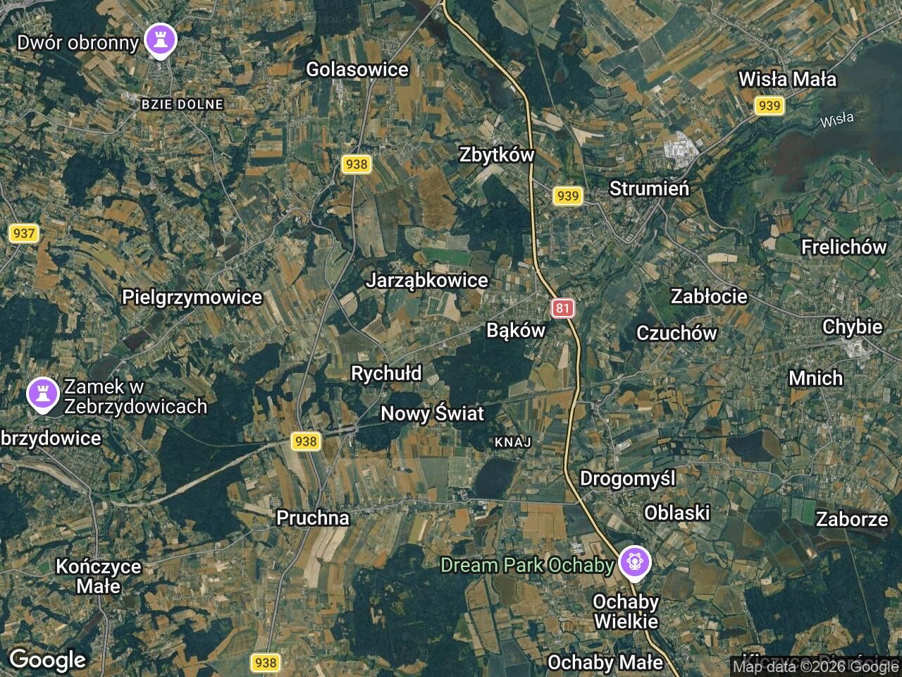 Działka inna Bąków Rychułd, ul. Główna. Zdjęcie 1