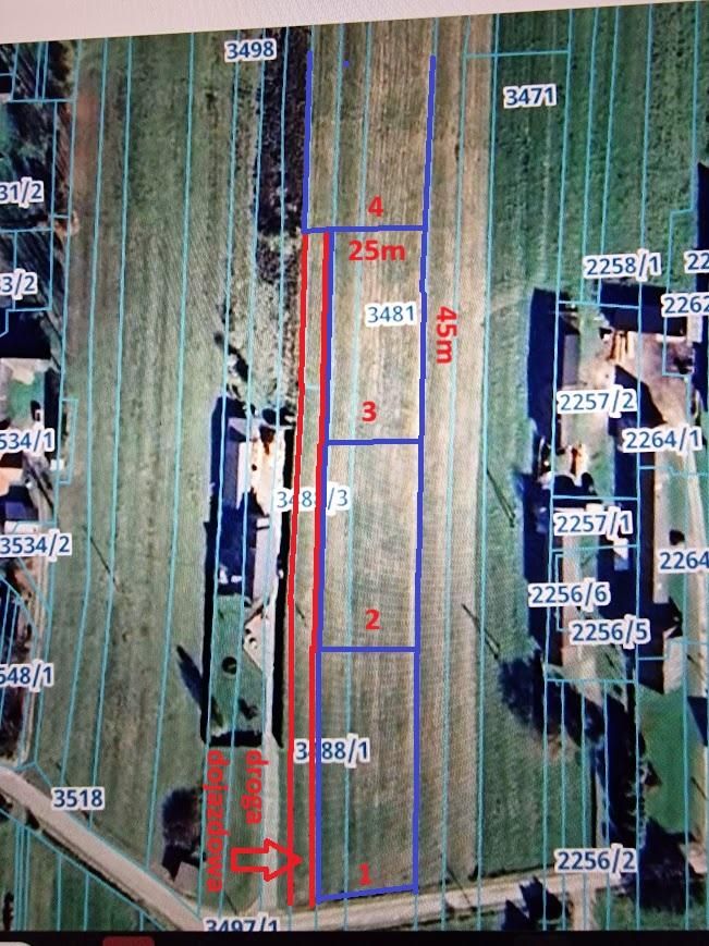 Działka budowlana Chyżne, Zawodzie. Zdjęcie 1