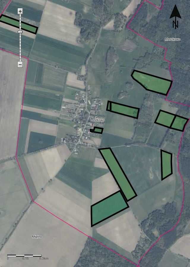 Działka rolna Lestkowo