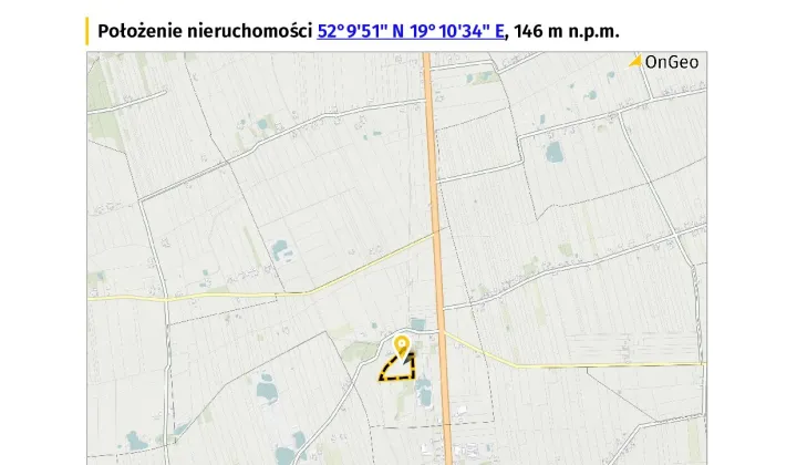 Działka inwestycyjna Walew