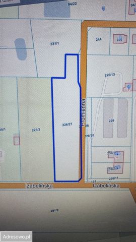 Działka rolna Aleksandrów, ul. Izabelińska. Zdjęcie 1