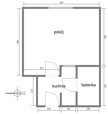 Mieszkanie 1-pokojowe Kraków Śródmieście, al. Pokoju. Zdjęcie 3