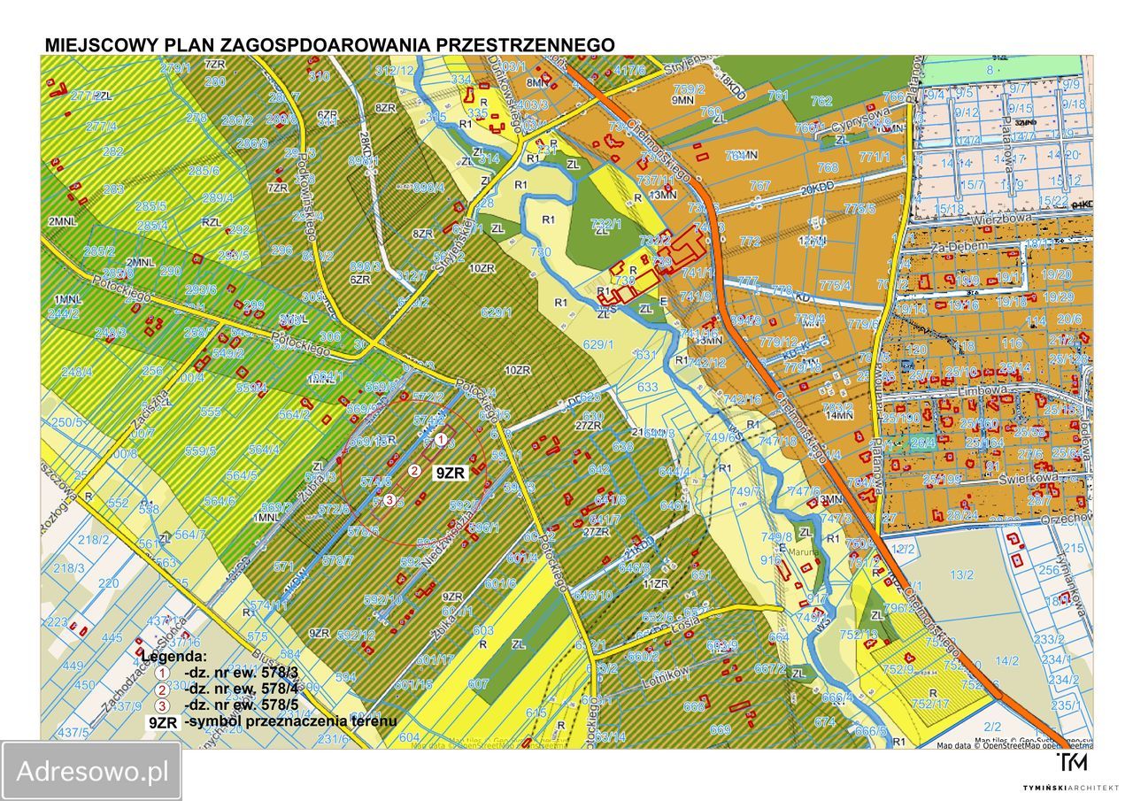 Działka budowlana Budy-Grzybek, ul. Potockiego. Zdjęcie 7