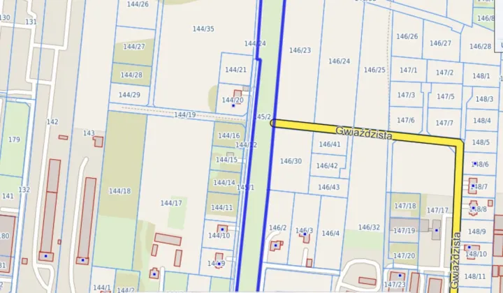 Działka budowlana Wilcza Góra, ul. Żwirowa