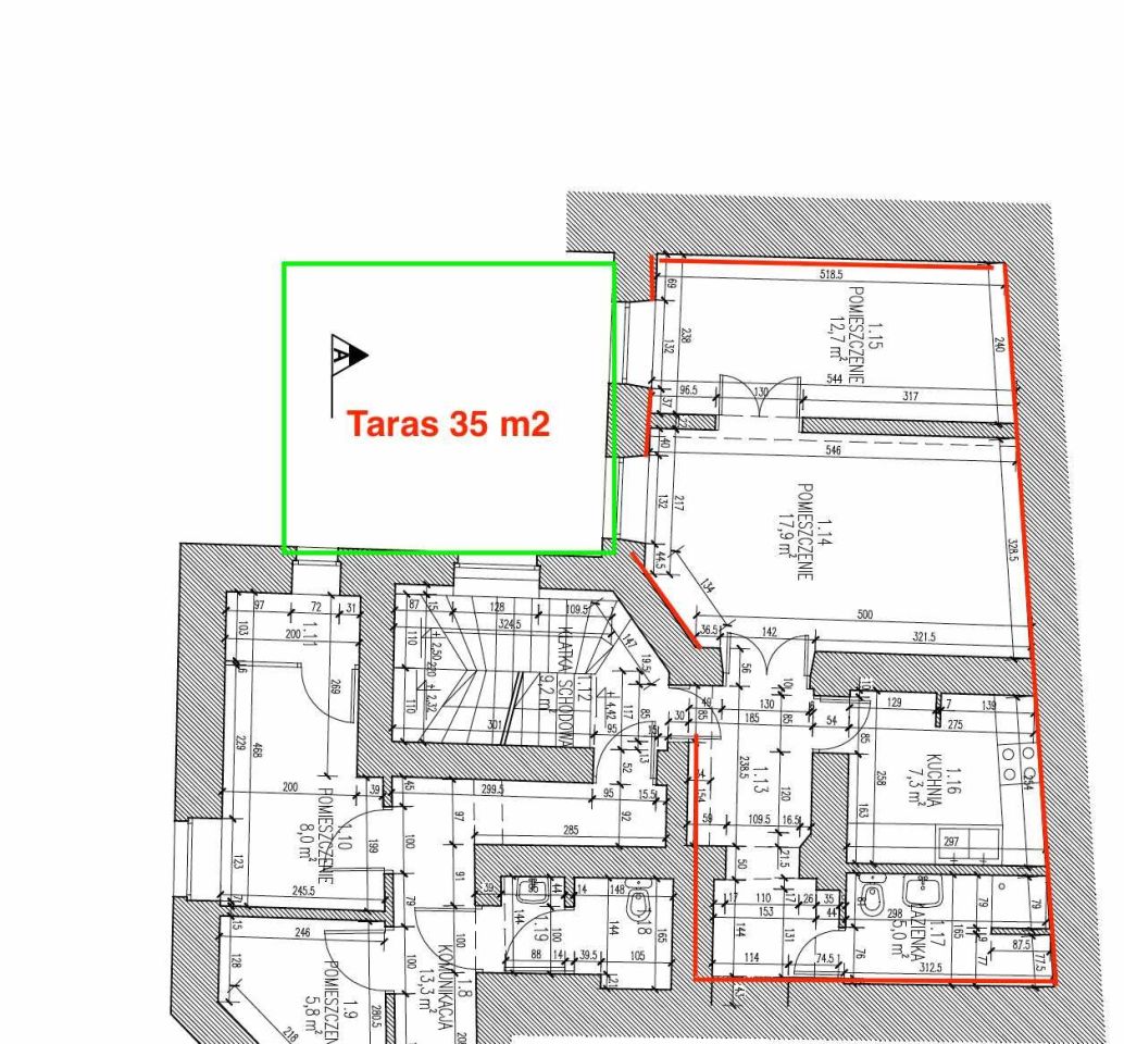 Mieszkanie 2-pokojowe Kraków Stare Miasto, ul. Karmelicka. Zdjęcie 7