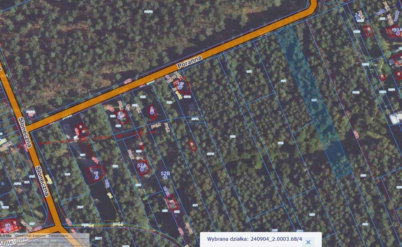 Działka budowlana Żarki-Letnisko, ul. Poranna. Zdjęcie 5