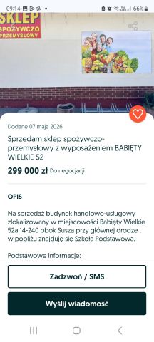 Nieruchomość komercyjna Babięty Wielkie, Babięty Wielkie. Zdjęcie 5