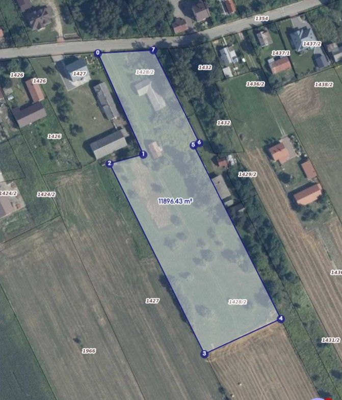 Działka rolno-budowlana Latowicz Rozstanki, ul. Willowa