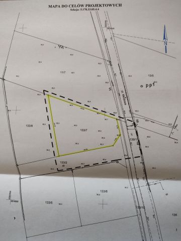 Działka budowlana Grzebienisko, ul. Miodowa. Zdjęcie 1