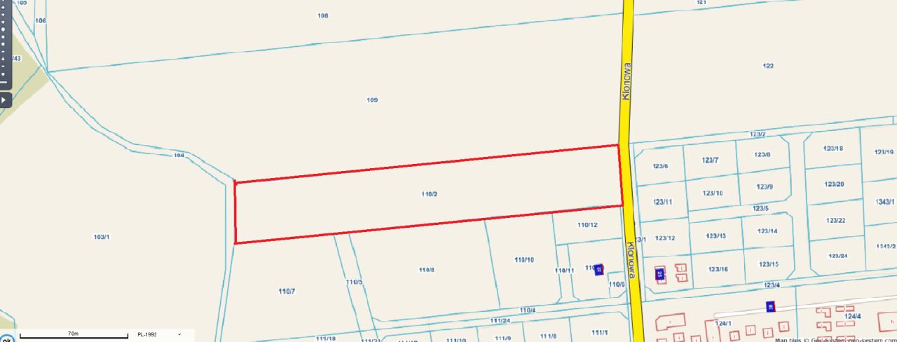 Działka inwestycyjna Jezierzany, ul. Klonowa. Zdjęcie 2