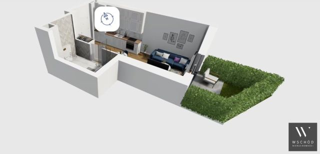 Mieszkanie 1-pokojowe Kraków Prądnik Biały. Zdjęcie 3