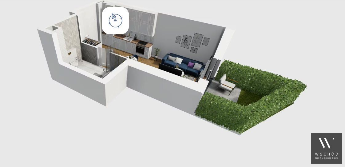 Mieszkanie 1-pokojowe Kraków Prądnik Biały. Zdjęcie 3