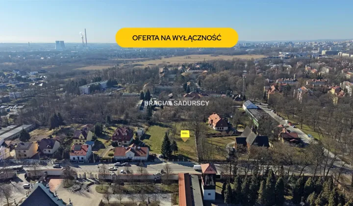 Działka inwestycyjna Kraków Nowa Huta, ul. Klasztorna