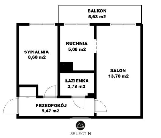 Mieszkanie 2-pokojowe Jelenia Góra, ul. Jana Kiepury. Zdjęcie 13