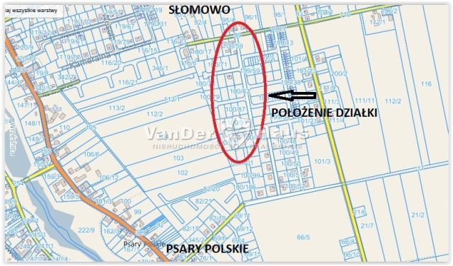Działka budowlana Słomowo. Zdjęcie 3