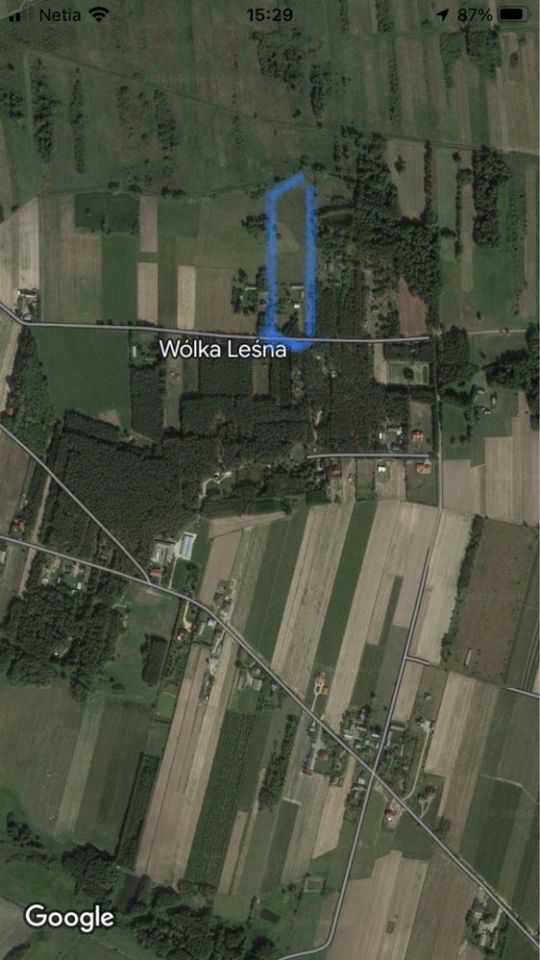 Działka rolno-budowlana Wólka Leśna. Zdjęcie 2