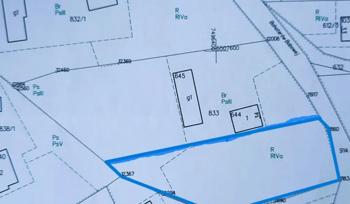 Działka budowlana Bobowa Przedmieście, ul. Bohaterów Bobowej