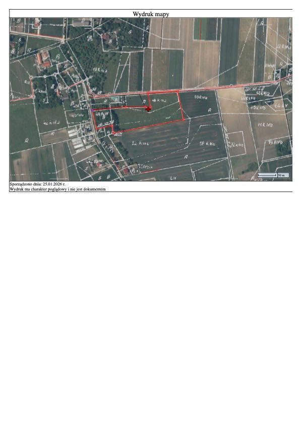 Działka rolna Karsy Małe