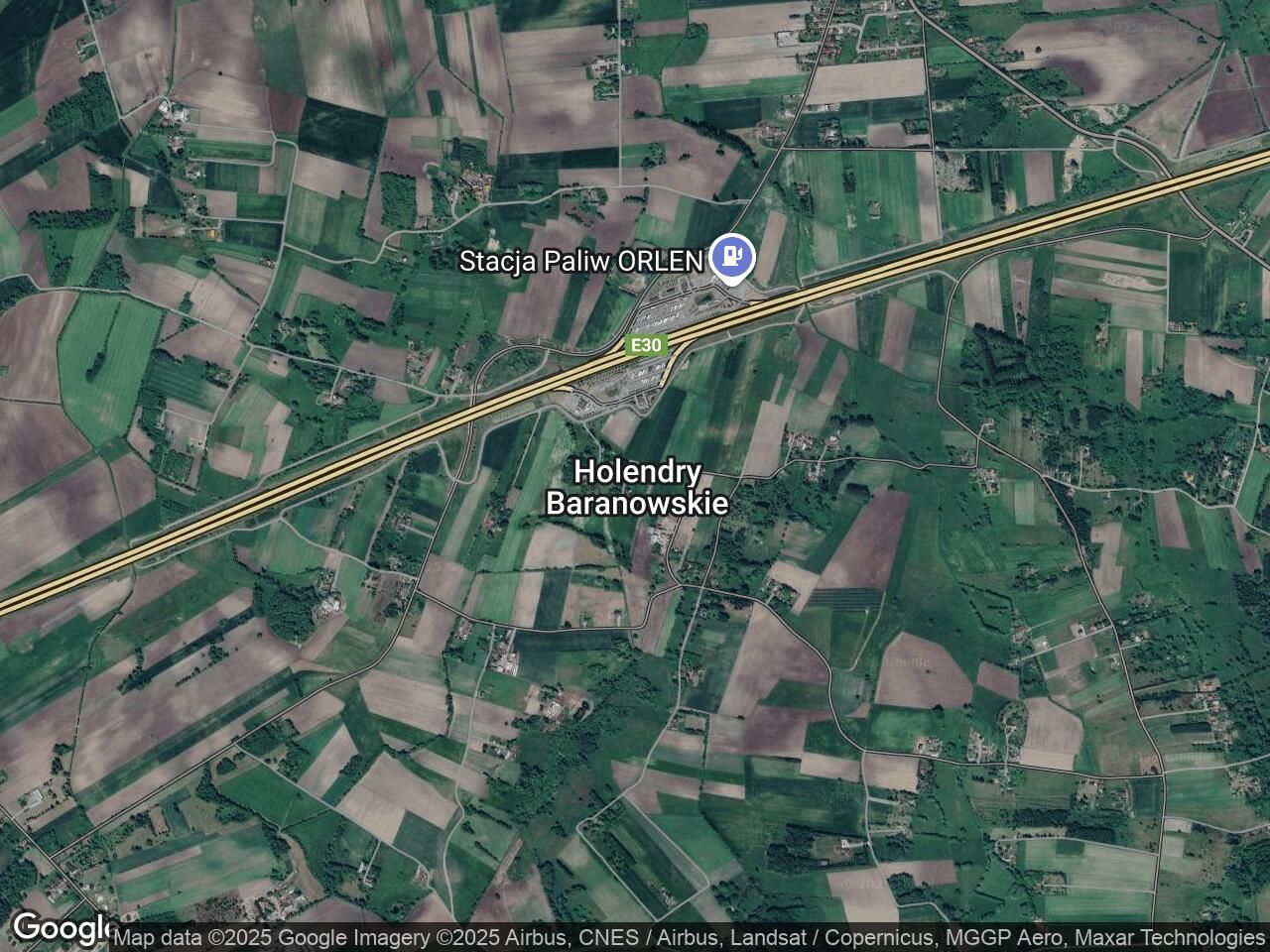 Działka inwestycyjna Holendry Baranowskie