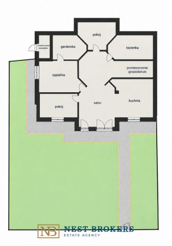 Mieszkanie 4-pokojowe Pcim. Zdjęcie 18