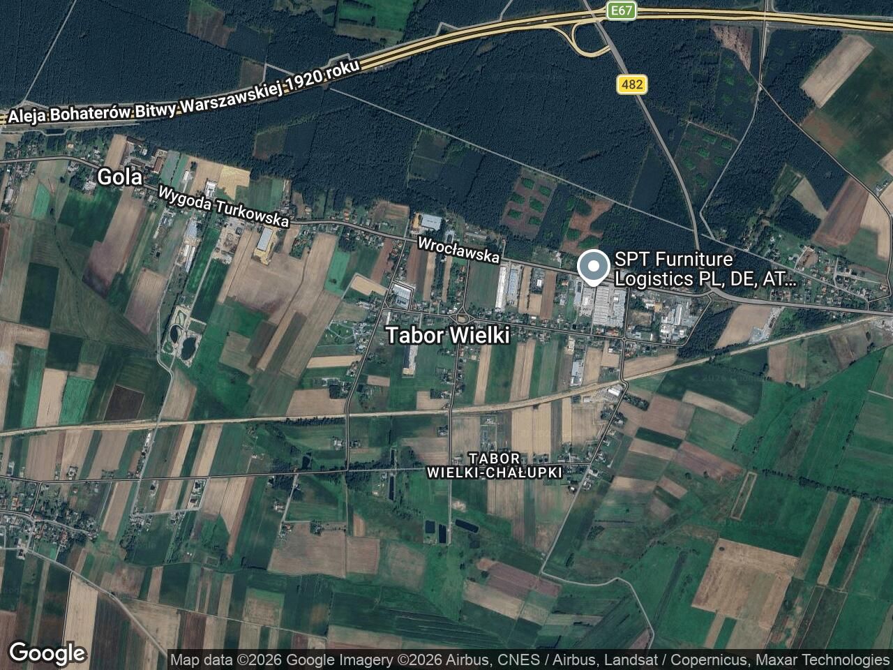 Działka budowlana Tabor Wielki Tabor Wielki-Chałupki