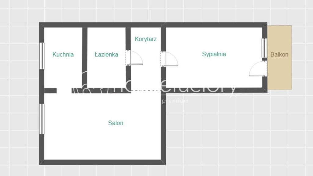 Mieszkanie 2-pokojowe Łódź, ul. Tatrzańska. Zdjęcie 7