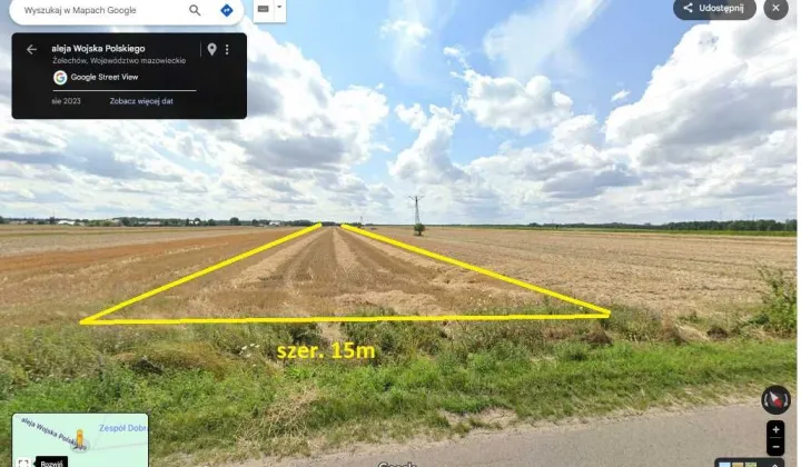 Działka budowlana Żelechów, al. Wojska Polskiego