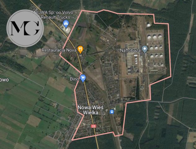 Działka budowlana Nowa Wieś Wielka. Zdjęcie 2