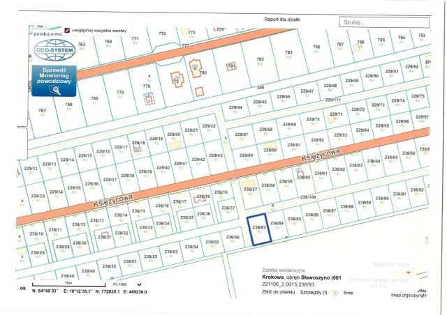 Działka budowlana Sławoszyno. Zdjęcie 1