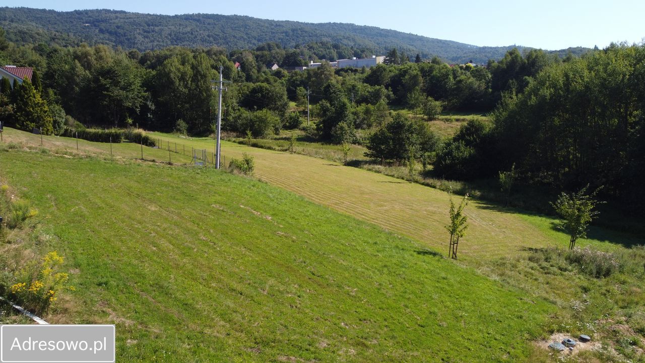Działka budowlana Wilkowice Górne Wilkowice, ul. Bławatków. Zdjęcie 4