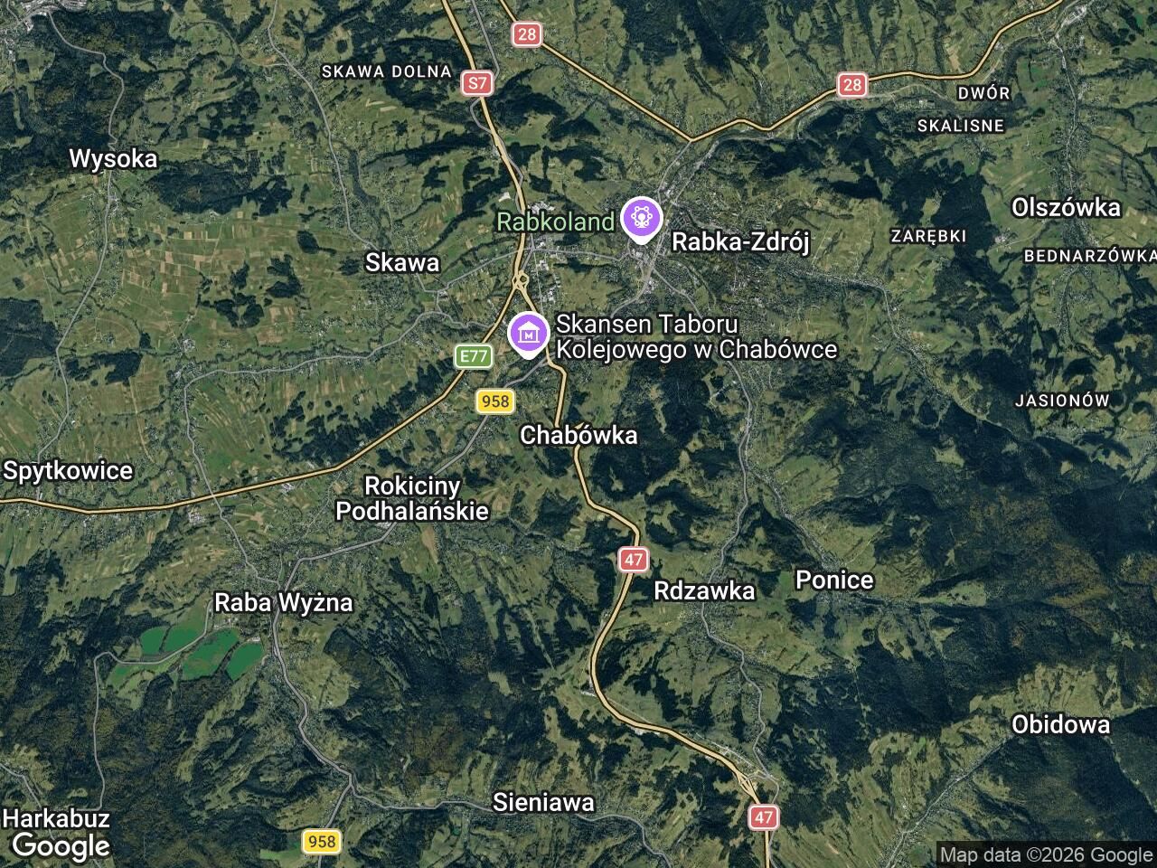 Działka budowlana Chabówka. Zdjęcie 2