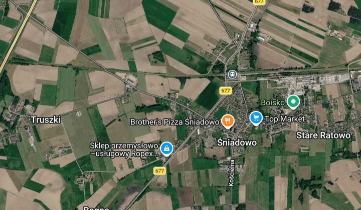 Działka rolno-budowlana Śniadowo, ul. Ostrołęcka