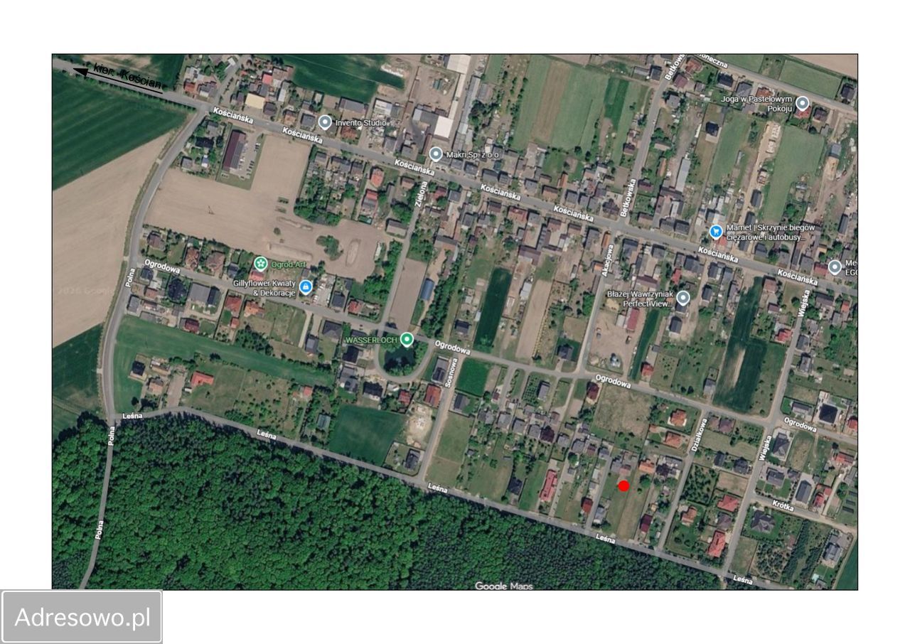 dom wolnostojący, 3 pokoje Nowy Lubosz, ul. Leśna. Zdjęcie 5