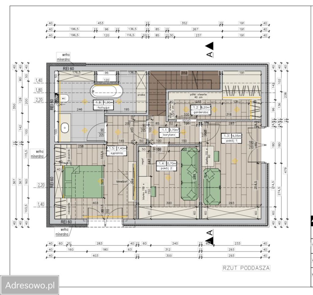 dom wolnostojący, 3 pokoje Zawada. Zdjęcie 12