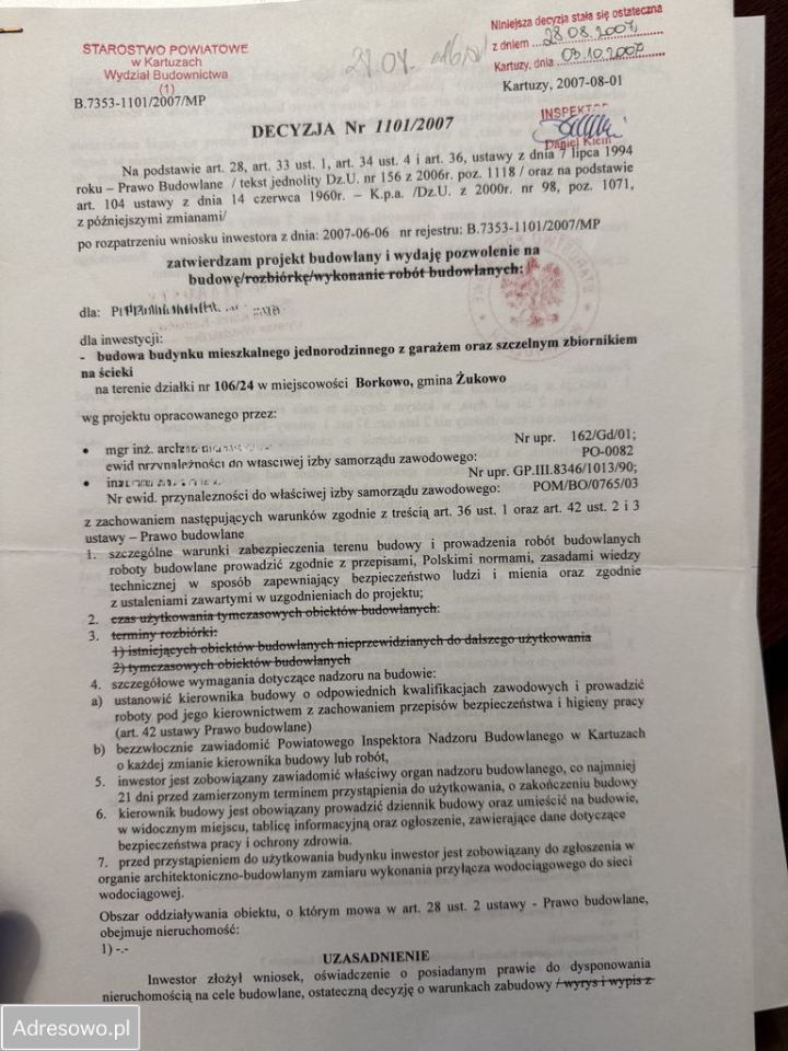 Działka budowlana Borkowo, ul. Radosna. Zdjęcie 8