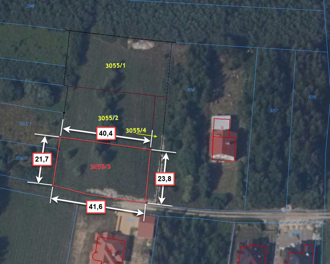 Działka budowlana Jasionka Kamionka. Zdjęcie 3