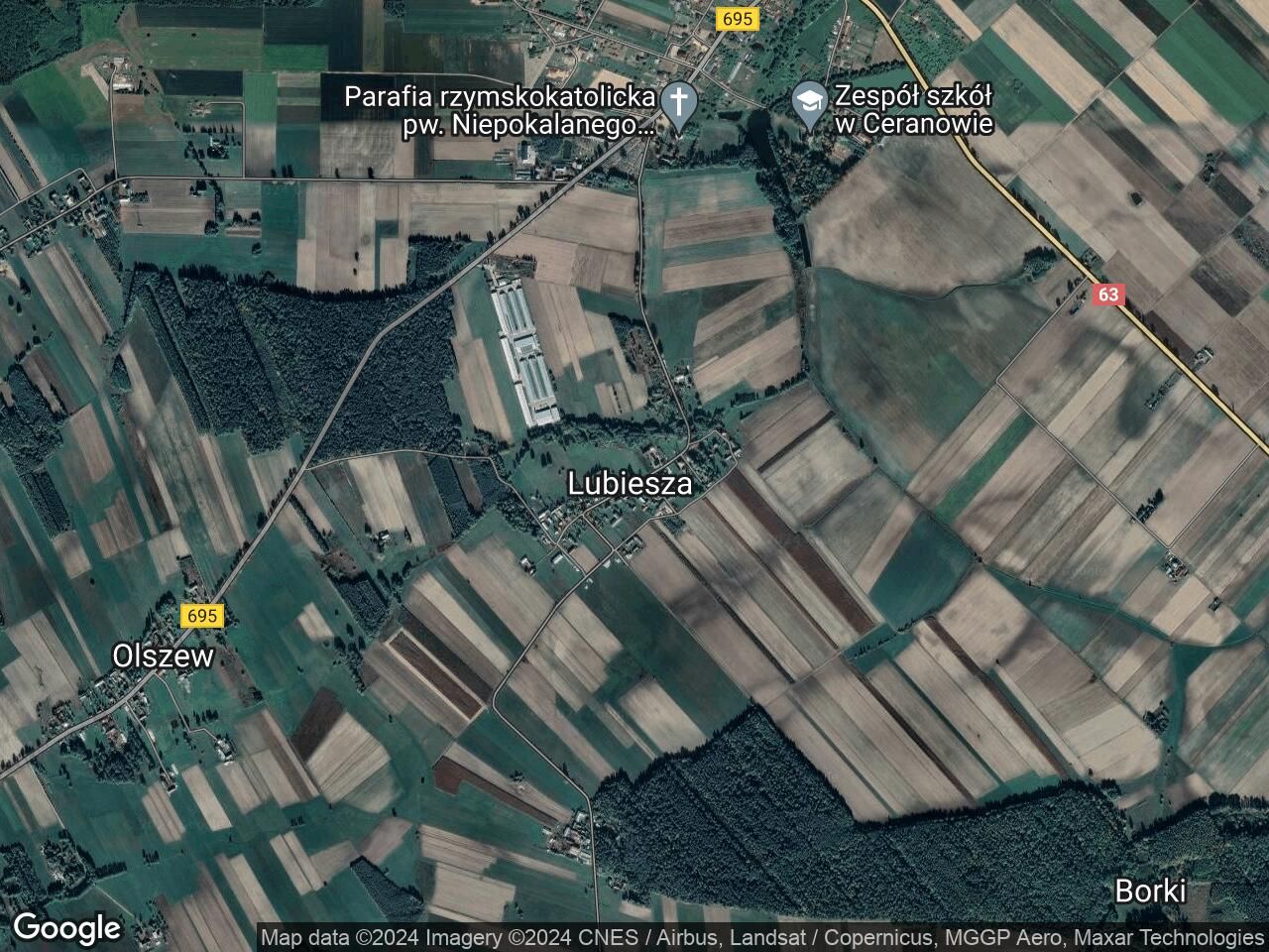 Działka rolna Lubiesza. Zdjęcie 1