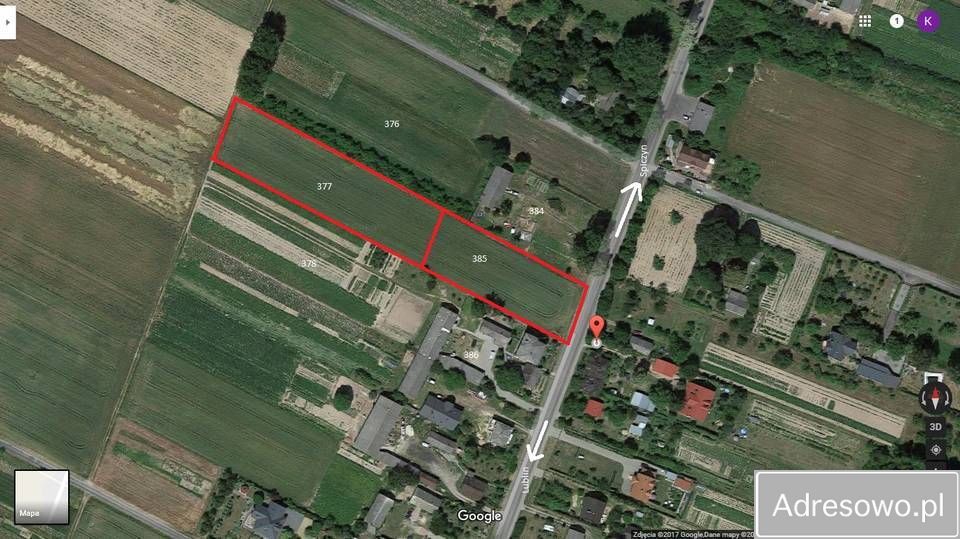 Działka rolno-budowlana Charlęż. Zdjęcie 2