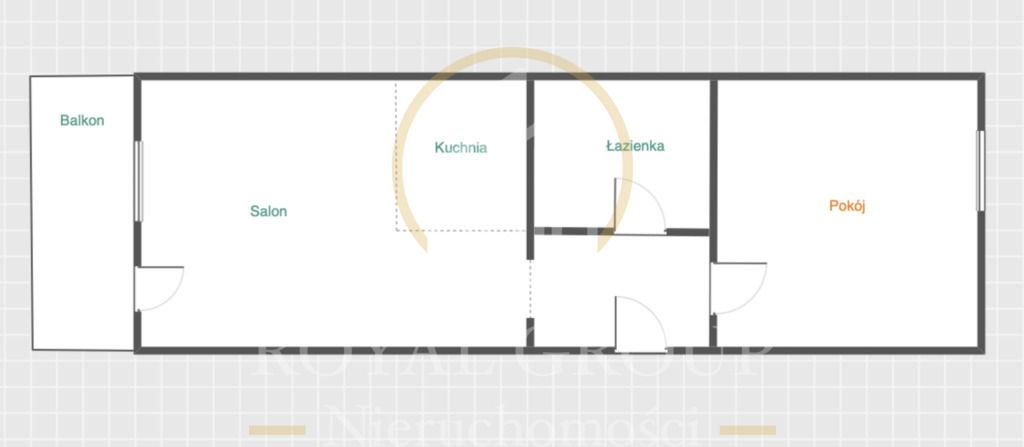 Mieszkanie 2-pokojowe Lublin Śródmieście, ul. Głęboka. Zdjęcie 8